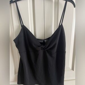 Banana Republic Black Spaghetti-Strap Camisole